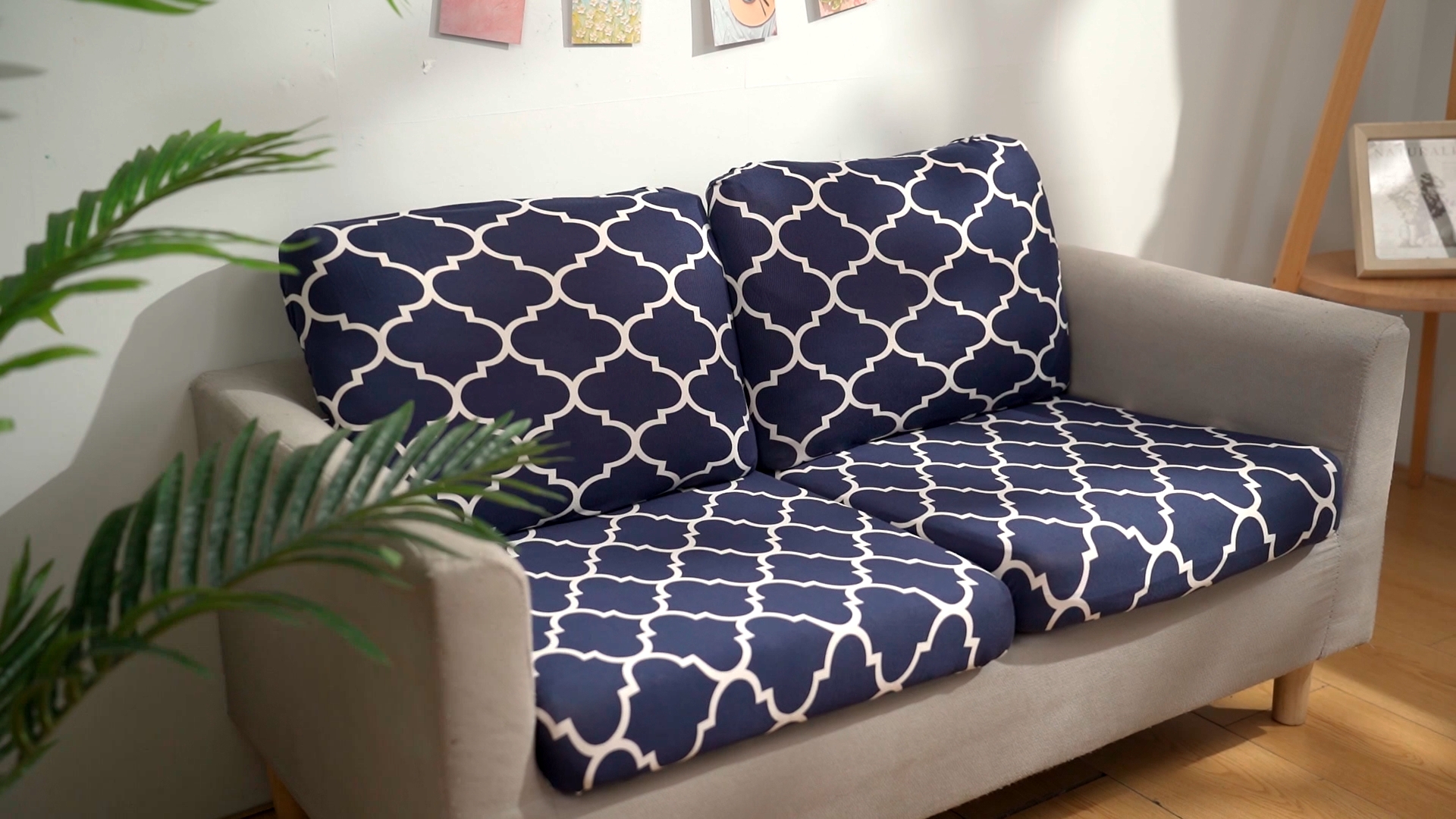 (*^^*)専用 Newwiee 8 Pcs Stretch Patio Outdoor Cushion Covers Waterproof